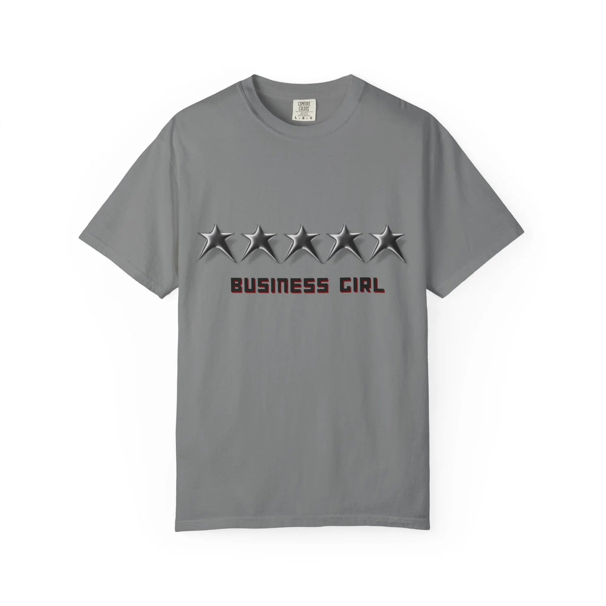 5Star Business Girl Tee — Five-Star Fashion Graphic T-Shirt Printify
