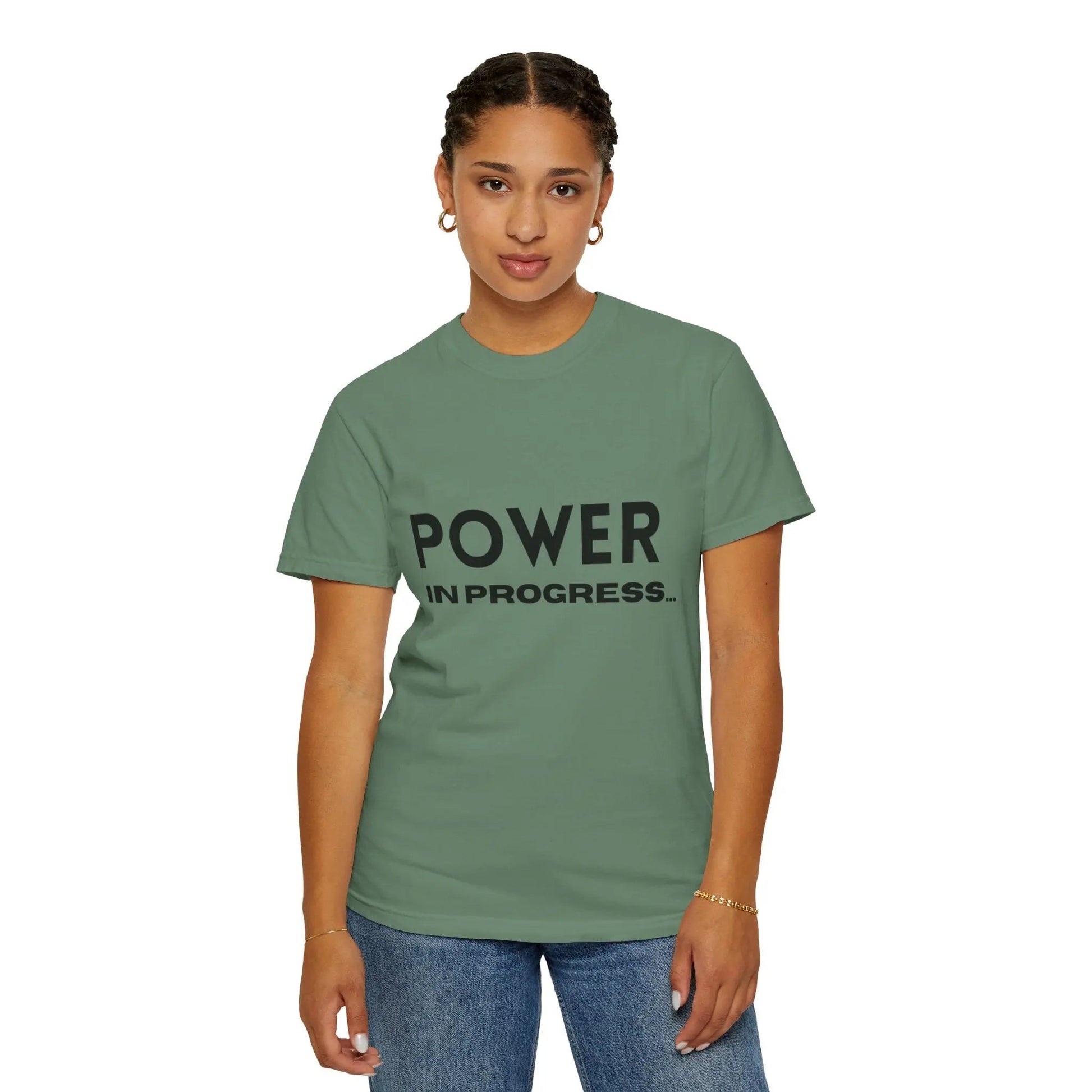 Power In Progress T-Shirt Printify