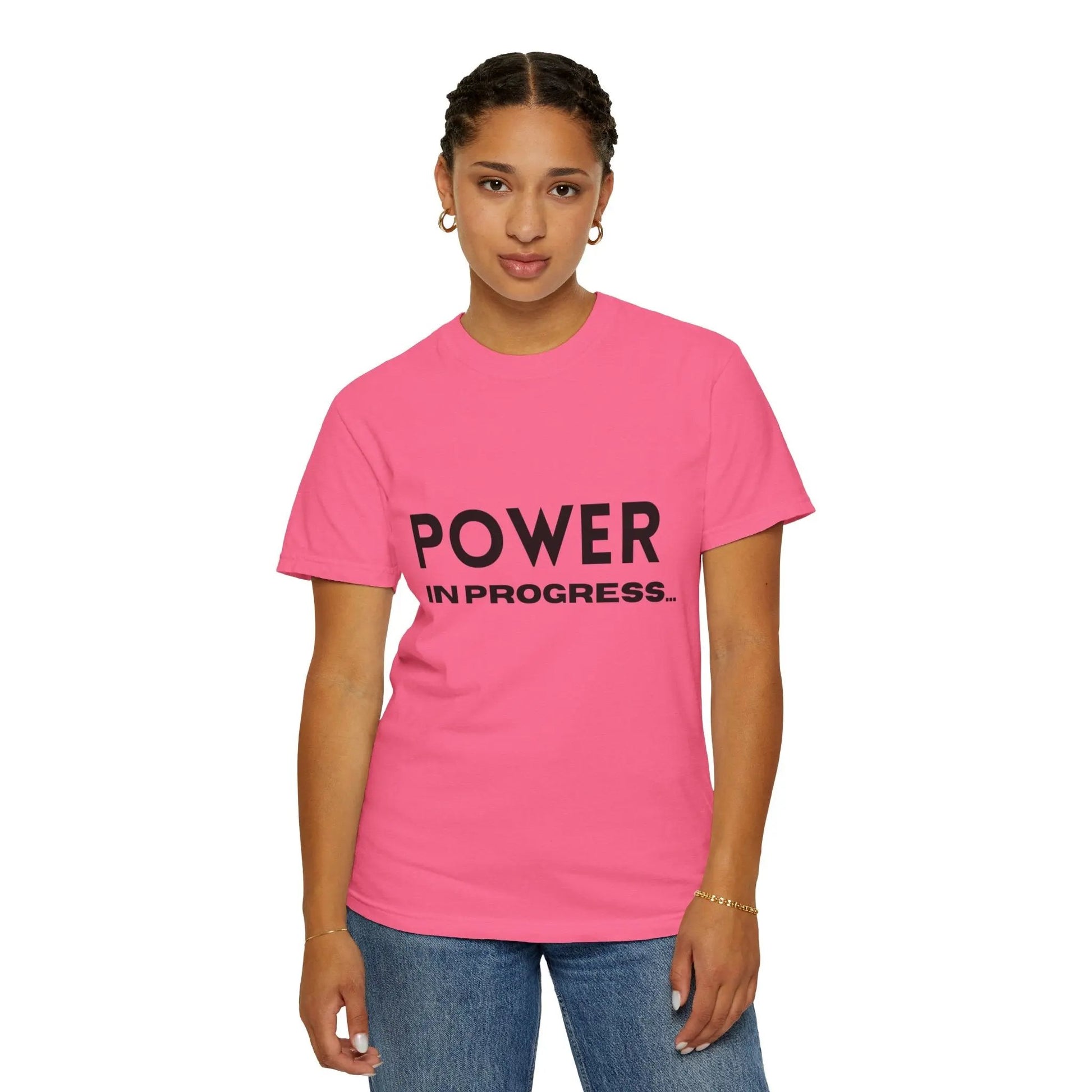 Power In Progress T-Shirt Printify