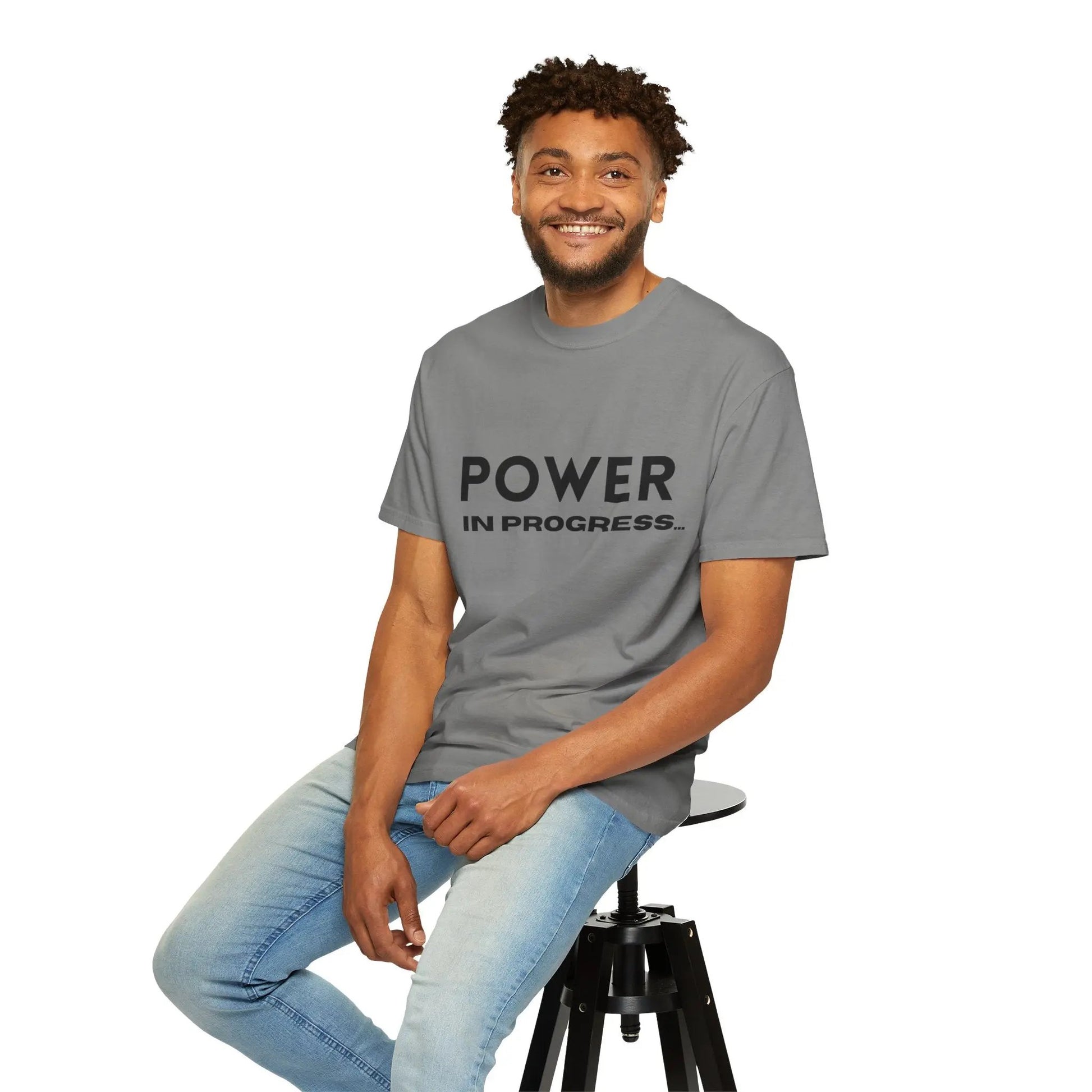 Power In Progress T-Shirt Printify