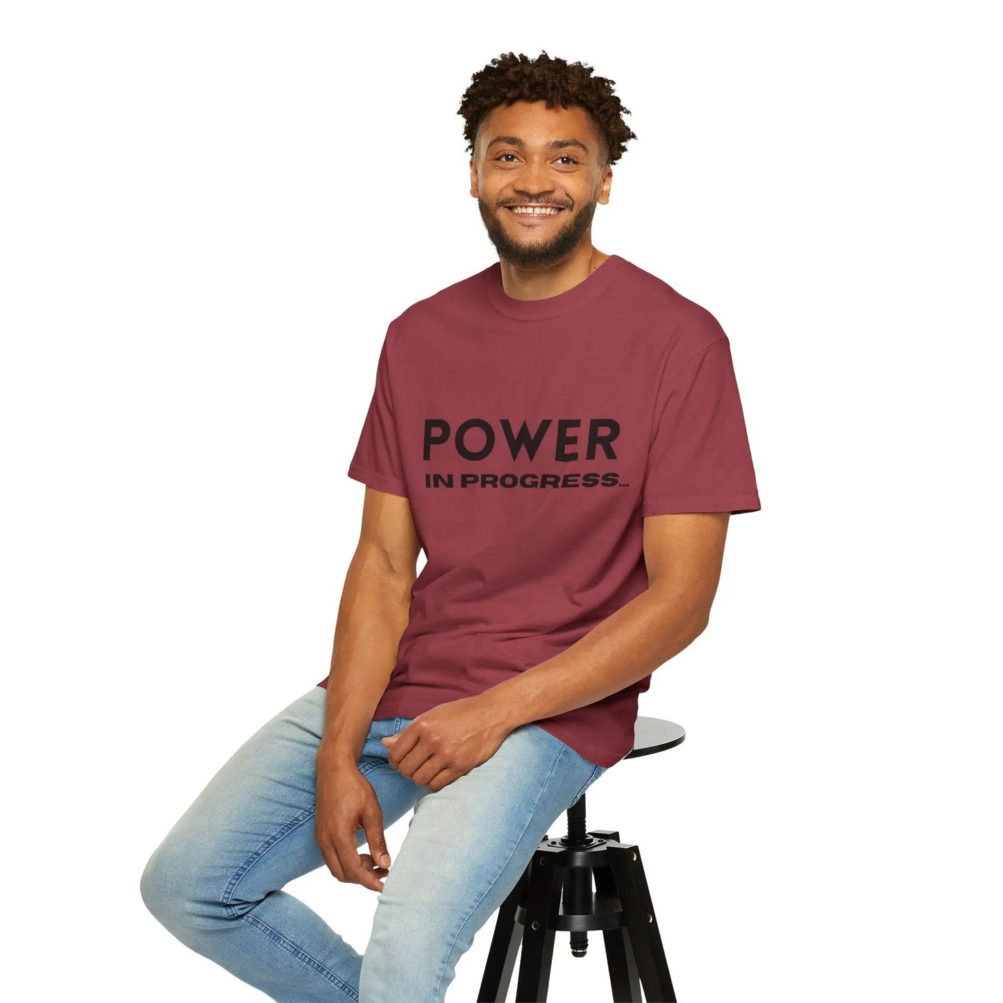 Power In Progress T-Shirt Printify