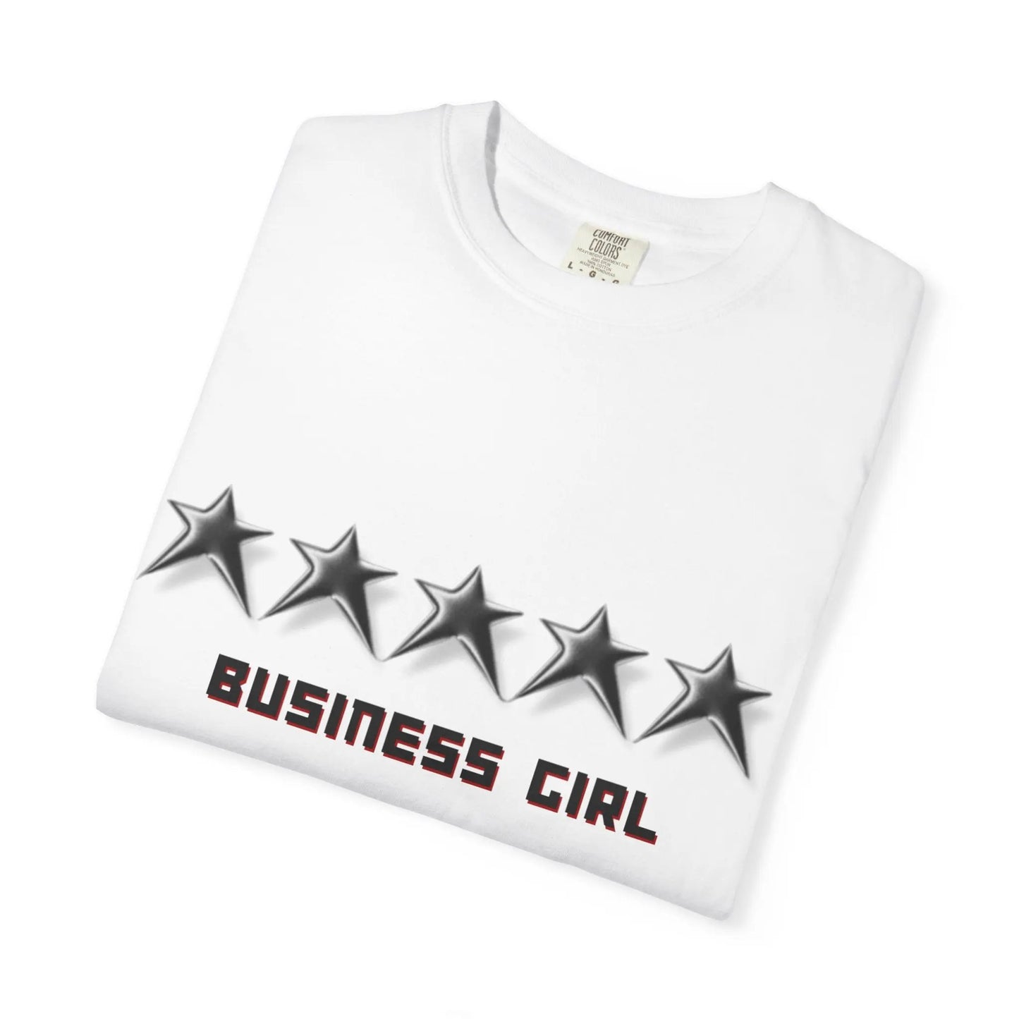 5Star Business Girl Tee — Five-Star Fashion Graphic T-Shirt Printify