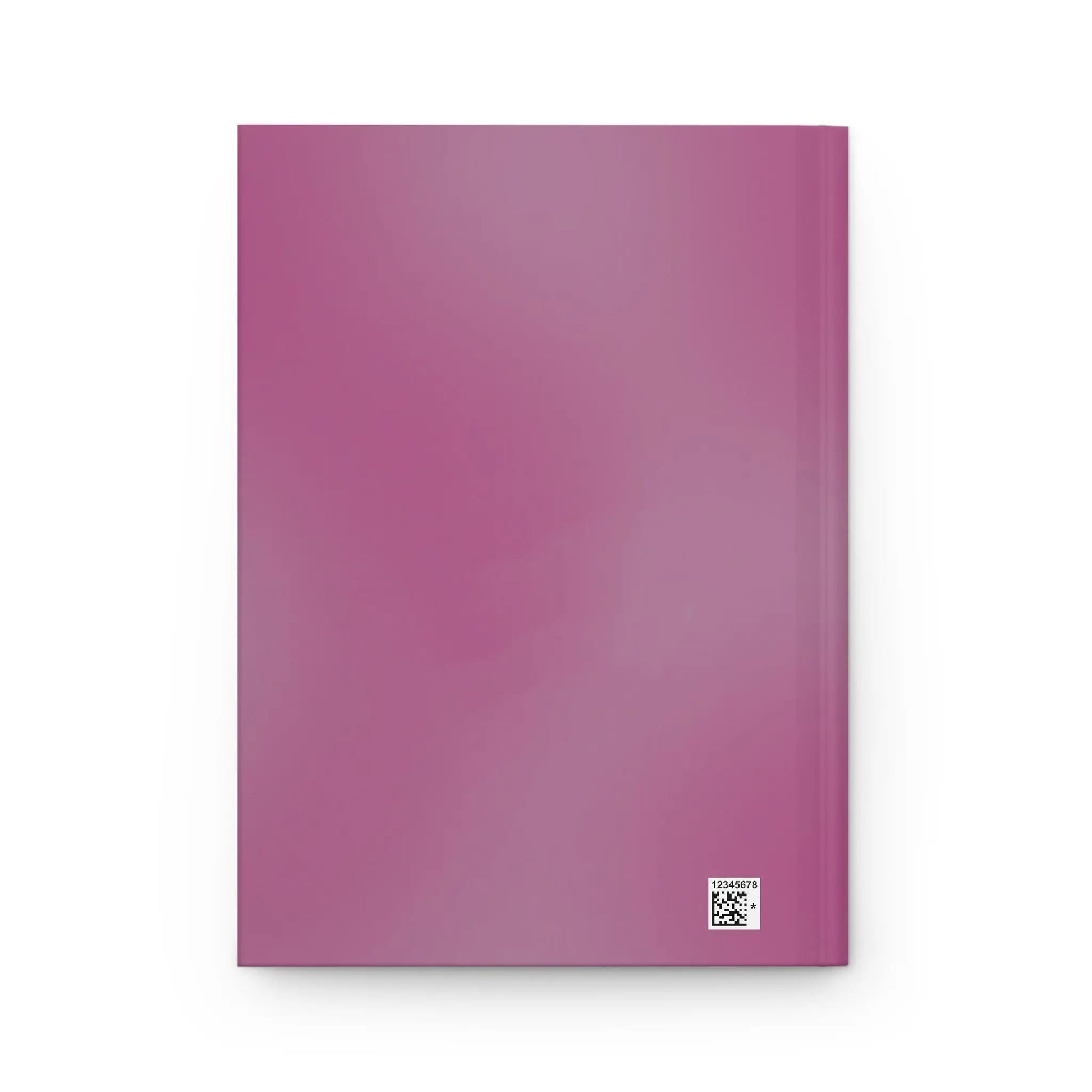 Prayers & Affirmations Hardcover Journal — Pink Matte Guided Prayer and Positive Affirmation Notebook Printify