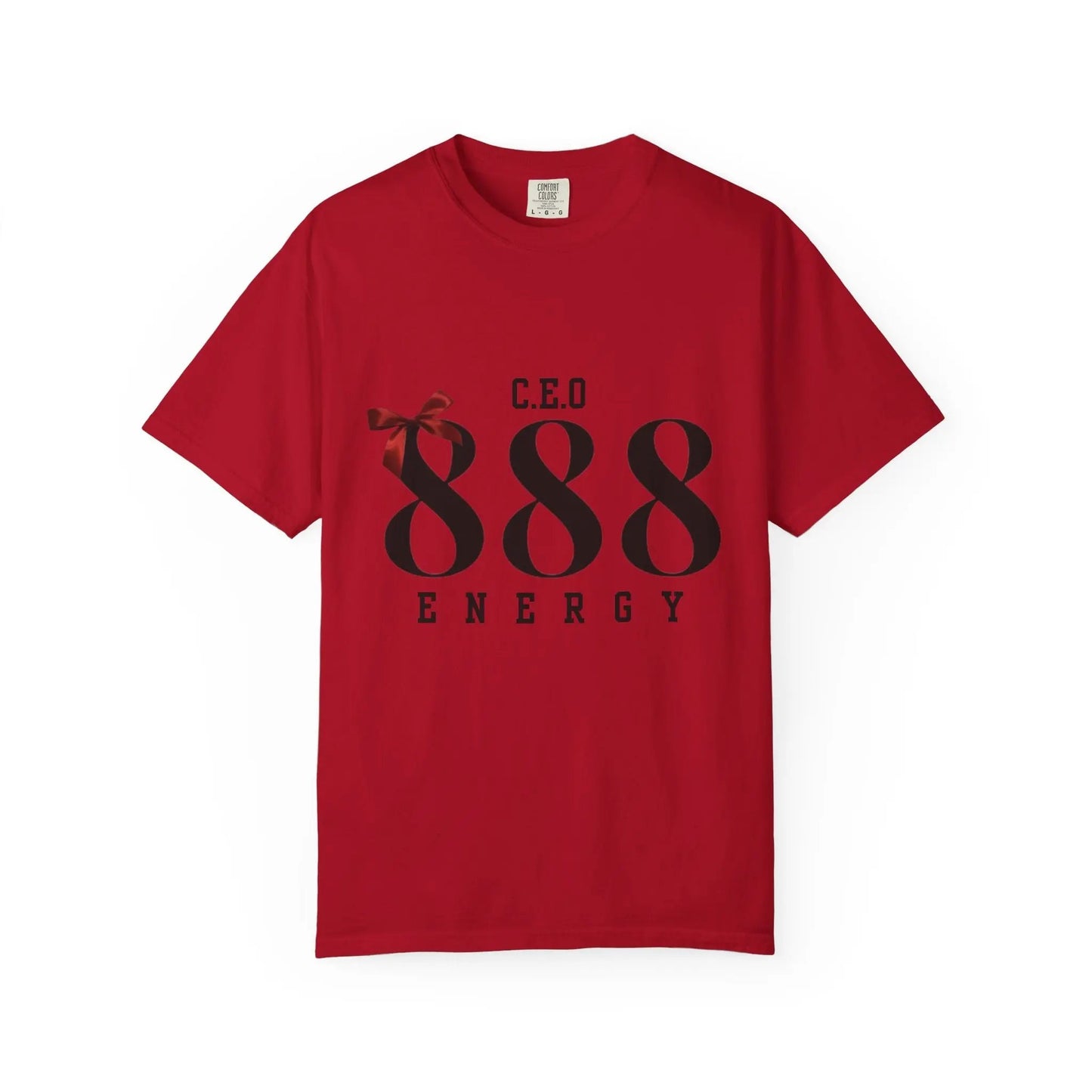 "CEO Energy" 888 Angel Number Graphic T-Shirt Printify