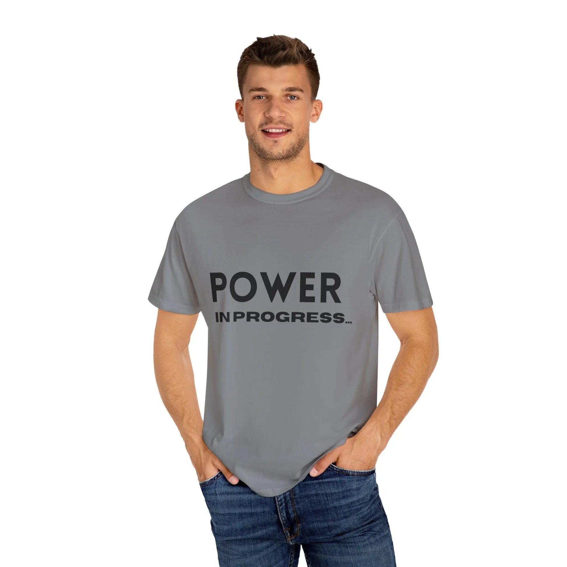 Power In Progress T-Shirt Printify