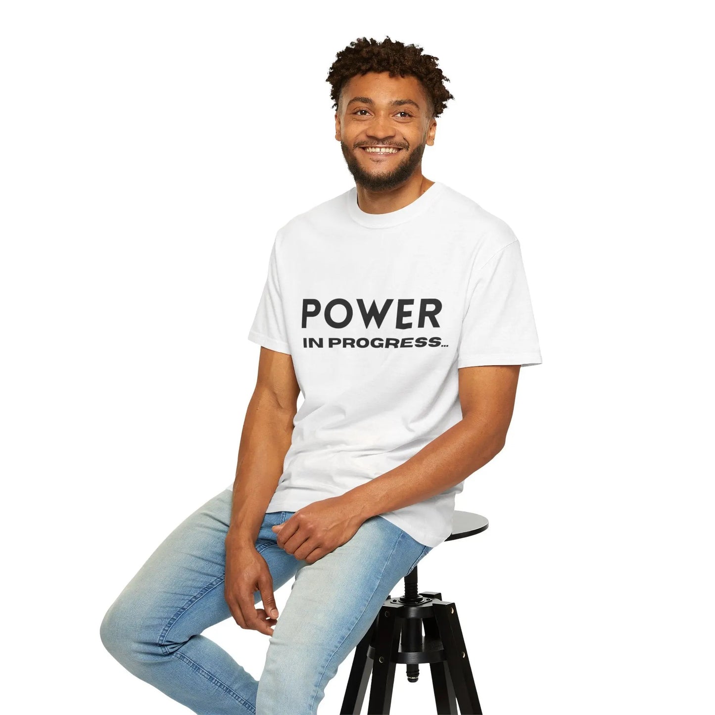 Power In Progress T-Shirt Printify