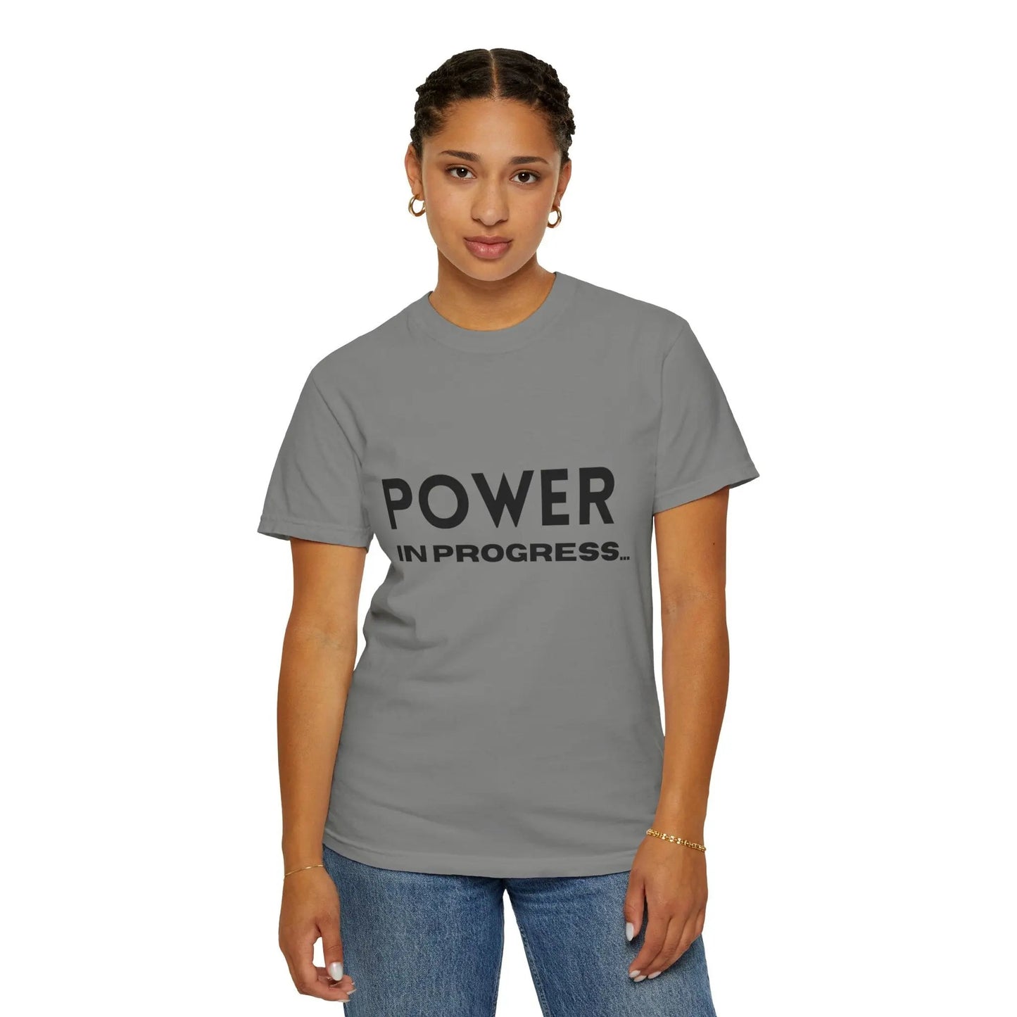 Power In Progress T-Shirt Printify
