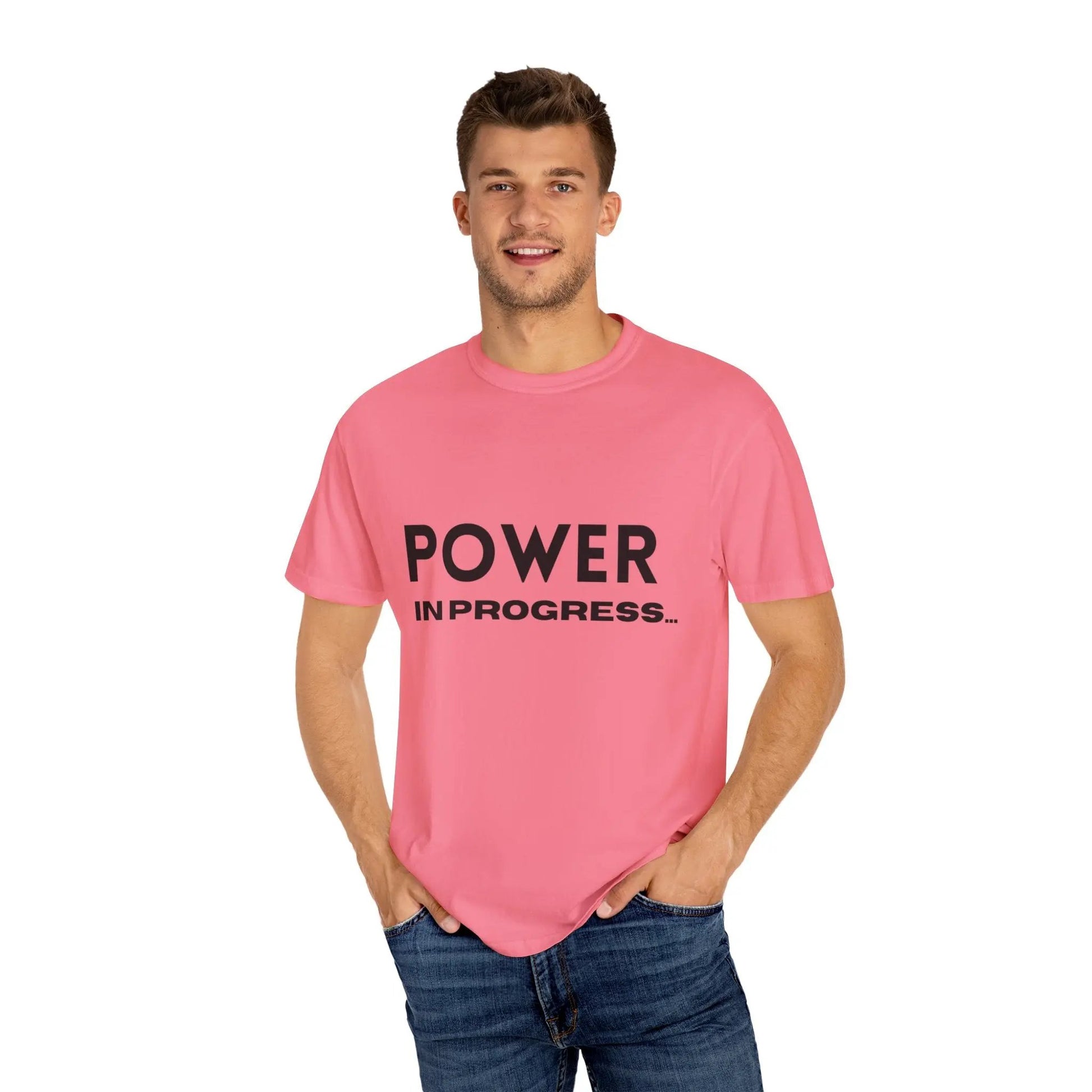 Power In Progress T-Shirt Printify