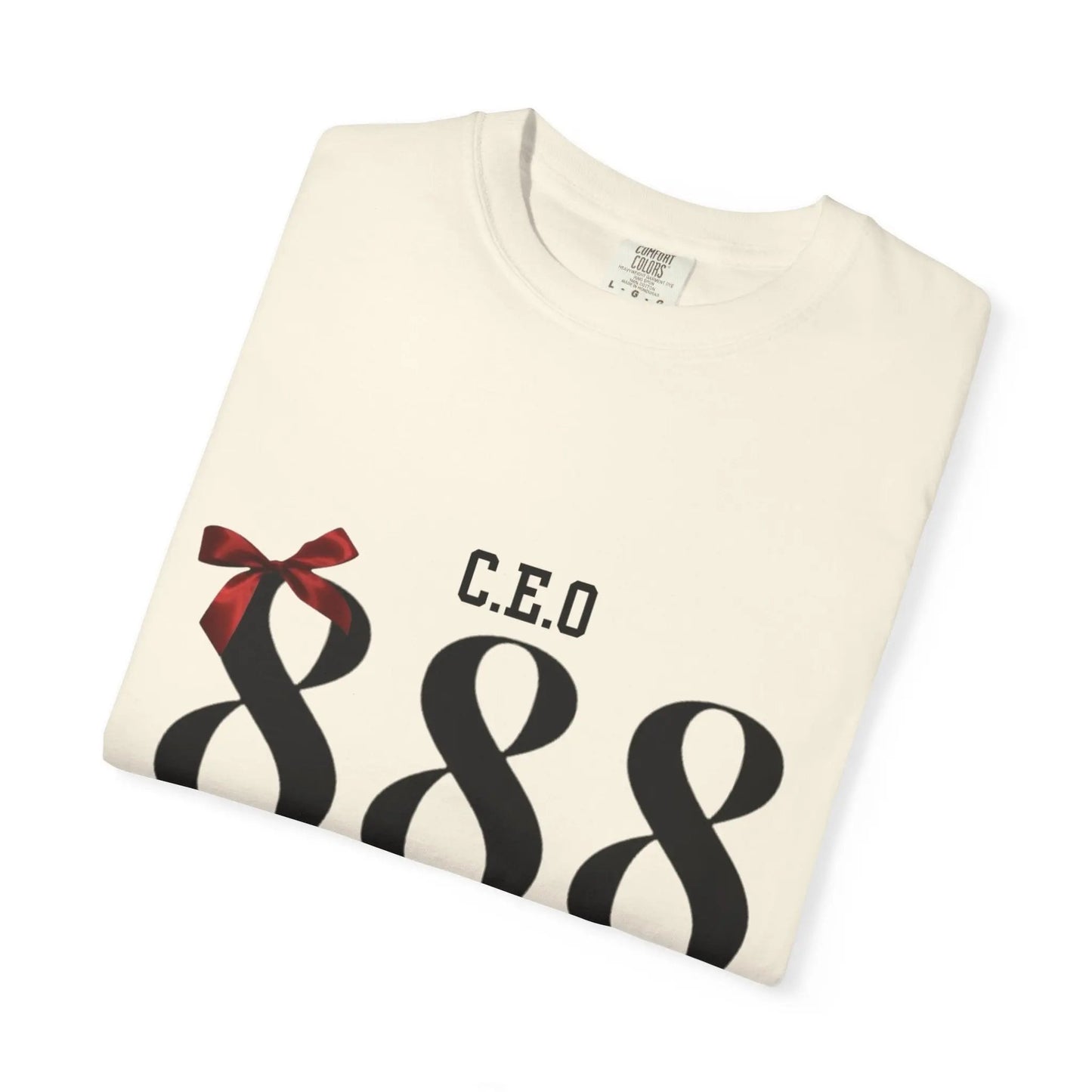 "CEO Energy" 888 Angel Number Graphic T-Shirt Printify