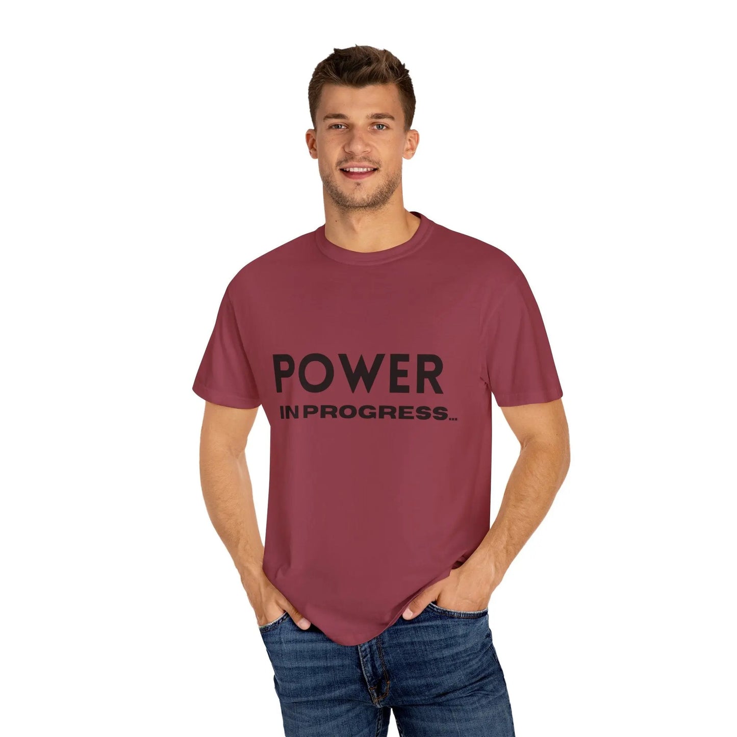Power In Progress T-Shirt Printify