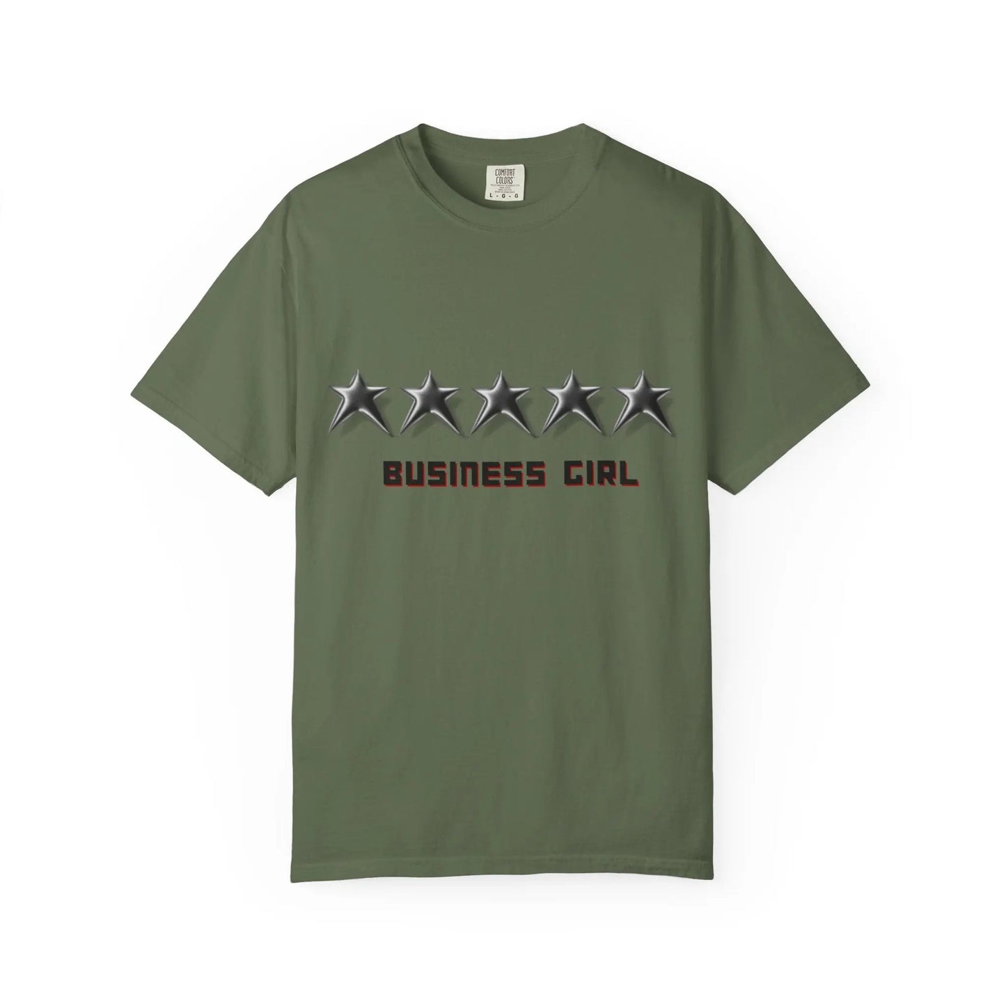 5Star Business Girl Tee — Five-Star Fashion Graphic T-Shirt Printify